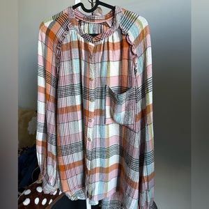 Anthropologie Pilcro Breezy Buttondown